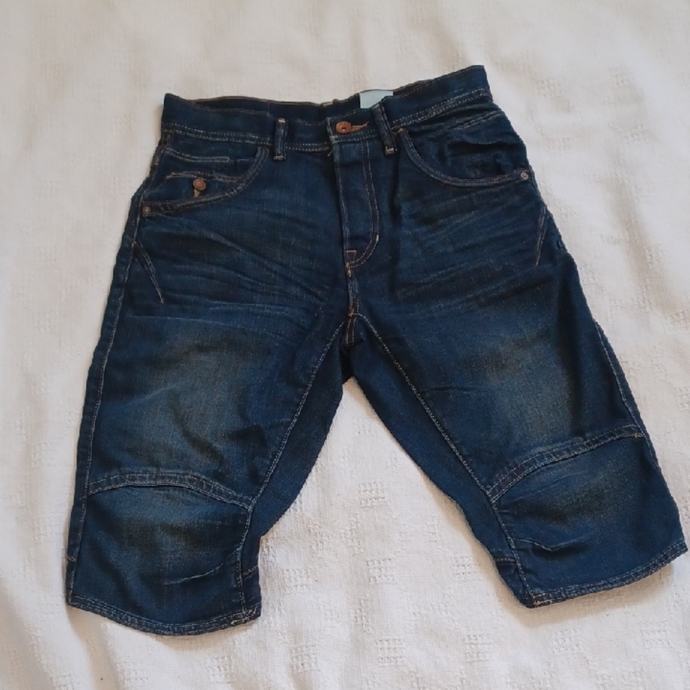 H&M Dark Blue Jean  Shorts